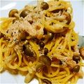 せっちゃんちゃん's cooksnap of when they made めっちゃ旨い！イタリアン風明太子パスタ☆.