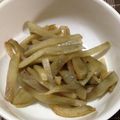 AYUMIMI.'s cooksnap of when they made ヤーコンの塩きんぴら.