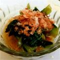 くぅぽん☆'s cooksnap of when they made 小松菜のおひたし☆.