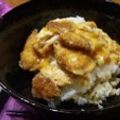 karo55's cooksnap of when they made ササミのカツ丼.