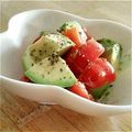 みっくママ's cooksnap of when they made アボカドとミニトマトのサラダ.