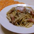 赤い電話's cooksnap of when they made 簡単♡本格カルボナーラ♡.
