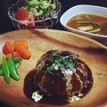 ちょんま's cooksnap of when they made 絶品デミ煮込み♡王様のハンバーグ.