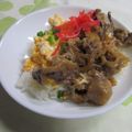 まさたかまま's cooksnap of when they made ✿牛チーたま❀とろ飯✿.