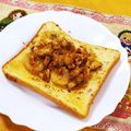 とこきち's cooksnap of when they made バナナ＆クルミのカラメルトースト.