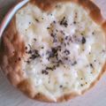 ron3's cooksnap of when they made 餃子の皮ピザ、超めんどくさい日ver.