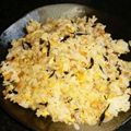 ☆チム☆'s cooksnap of when they made 梅干と桜えびの栄養満点チャーハン.