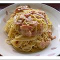 Kitchin鳩時計's cooksnap of when they made ◆めっちゃ簡単☆本格的？☆カルボナーラ◆.