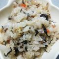 夢マル's cooksnap of when they made 土鍋で秋だよ!!鮭ときのこの炊き込みご飯.