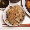 ぢんぴよ's cooksnap of when they made 舞茸の炊き込みご飯.