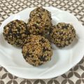 クック5P762F☆'s cooksnap of when they made 揚げない☆かぼちゃごま団子 離乳食にも！.
