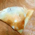 mikome's cooksnap of when they made おやつに☆朝ごはんに☆米粉クレープ.