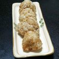HARUTOYUKI's cooksnap of when they made 冷ご飯をフライパンでもち米風焼おにぎり*.