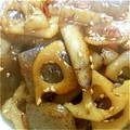 ○みつこ○'s cooksnap of when they made 蓮根 ごぼうの 甘辛 きんぴら.＊゜.