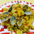 chisat00's cooksnap of when they made 炊飯器で簡単時短パエリア2.