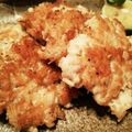 kazu3838's cooksnap of when they made 鶏ミンチとえのきのさっぱり焼き♪.