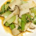 減塩パパ's cooksnap of when they made 青梗菜とエリンギのコチュジャン味噌和え.