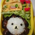 ハニきち's cooksnap of when they made ミートボールでライオン弁当.