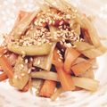 よろずやおよよ's cooksnap of when they made ウドのきんぴら.