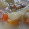 Remtan's cooksnap of when they made 野菜たっぷりクラムチャウダー.