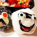 ぴかそ0201's cooksnap of when they made キャラ弁 妖怪ウォッチおにぎり①.