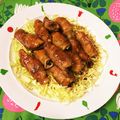 ももとちるちる's cooksnap of when they made ✿豚肉のしそ巻き✿.