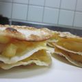 こずっぺ's cooksnap of when they made 簡単！パリッパリ♪ミルフィーユ.