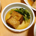 ＊実月＊'s cooksnap of when they made 厚揚げと水菜の煮物（和風あんかけ）.