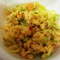 えみちょりん♪'s cooksnap of when they made 離乳食後期＊キャベツナスクランブルエッグ.