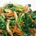 kimi1127's cooksnap of when they made 簡単！ほうれん草としめじのおひたし♥.