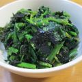 daikanon's cooksnap of when they made 韓国海苔で！ほうれん草ナムル.