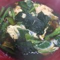 ｋｕｍｉｔｙ's cooksnap of when they made 簡単朝スープ★ほうれん草のたまごスープ.
