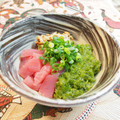 バカリャウ's cooksnap of when they made マグロと納豆とめかぶの丼.