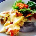 Mayurocafe's cooksnap of when they made 簡単☺︎バジルのポテトグラタン♪.