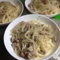 rerenママ's cooksnap of when they made 焼きうどん(塩).