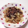 yukon2's cooksnap of when they made お弁当に☆牛肉のしょうが焼き.