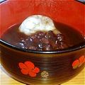 azusonomi's cooksnap of when they made 小豆から作る簡単ぜんざい♪.