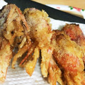 omayo's cooksnap of when they made エビ頭のから揚げ.