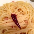さくらキャラメル❄︎'s cooksnap of when they made ライムでさっぱりペペロンチーノ.