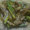 victoriya's cooksnap of when they made 簡単★厚揚げ＆にんにくの芽のオイマヨ炒め.