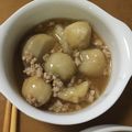 タマリュウ's cooksnap of when they made 里芋のそぼろ餡掛け.