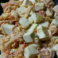 新米ママの時短飯's cooksnap of when they made カニカマと豆腐の卵炒め.