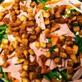 ちゃーん♪'s cooksnap of when they made ほうれん草とキャベツとハムの煮ひたし.