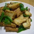 huhuhu13's cooksnap of when they made カリカリ厚揚げの甘味噌炒め.