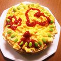 nursemam's cooksnap of when they made オムライスケーキでひな祭り.