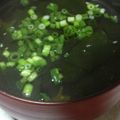 りえランチ's cooksnap of when they made チャーハンランチのわかめスープ.