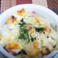 くぅ＆ひめ's cooksnap of when they made カリフラワーとゆで卵のグラタン.