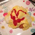 ふちこさんさん's cooksnap of when they made 我が家のオムライス♡.