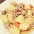 mikapika's cooksnap of when they made ひき肉で基本肉じゃが.