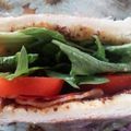 ＊ともさきめい＊'s cooksnap of when they made 野菜たっぷり★BLTサンドイッチ.